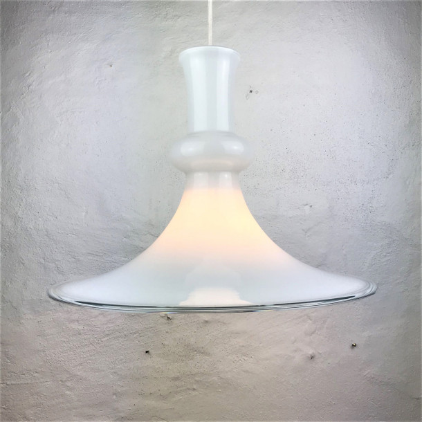 Holmegaard Etude loftlampe opal glas